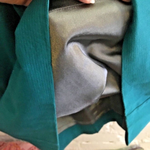 ANTHROPOLOGIE TULLE TEAL MOD DRESS PINAFORE NWT L - Picture 4 of 8